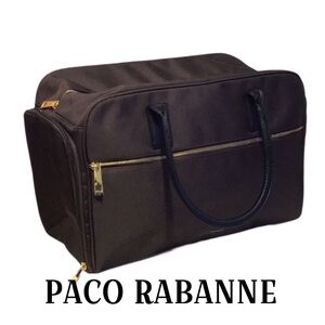NWOT PACO RABANNE “1 Million” Travel Bag/Weekender/Tote, Unisex, Brown